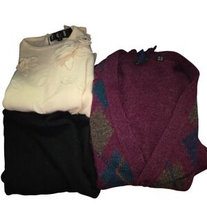 Damanged Wool Blend Sweaters for Crafting ReUse Upcycle